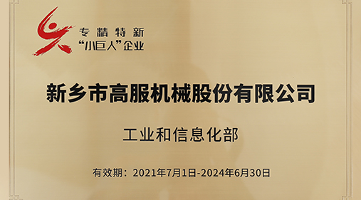 九一抖音免费版入选“专精特新小巨人”企业