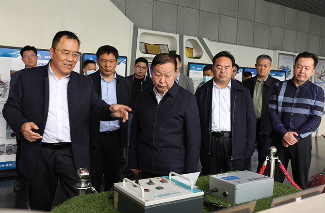 新乡市副市长祁文华带队调研九一抖音免费版股份