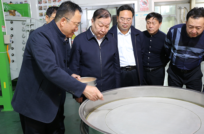 新乡市副市长祁文华带队调研九一抖音免费版股份